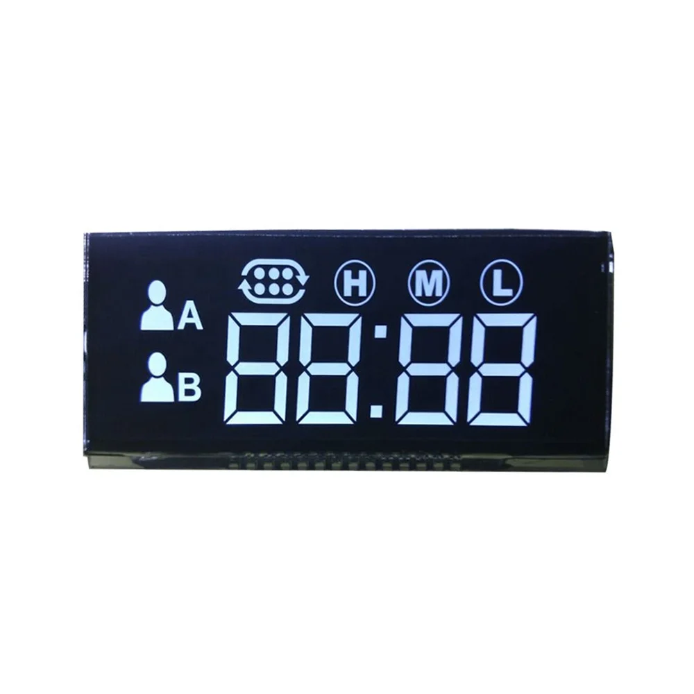 Transparent Segment LCD Screen STN LCD Panel, Monochrome Segment LCD Display