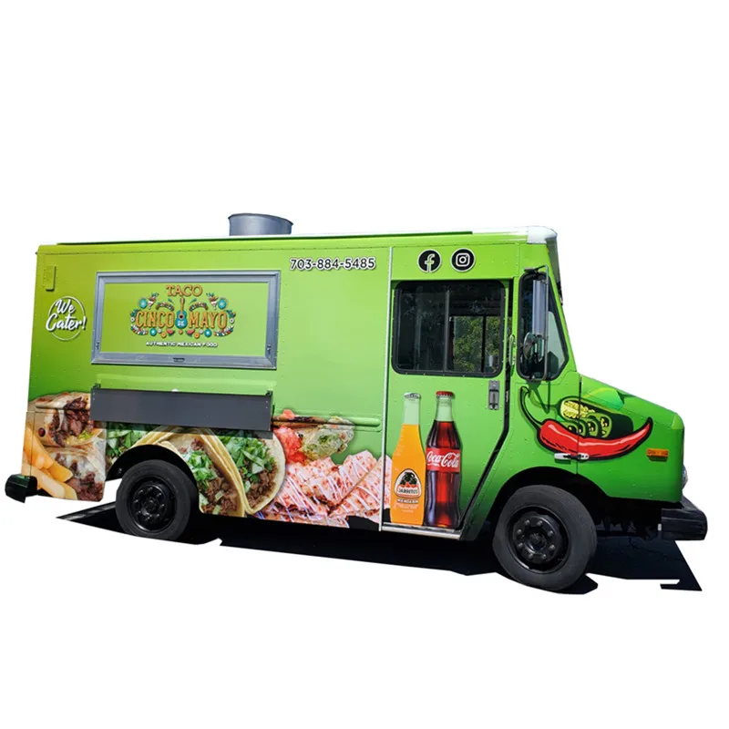 Oem Mobile Food Truck For Sale Electric Street Fast Catering Cart Hot