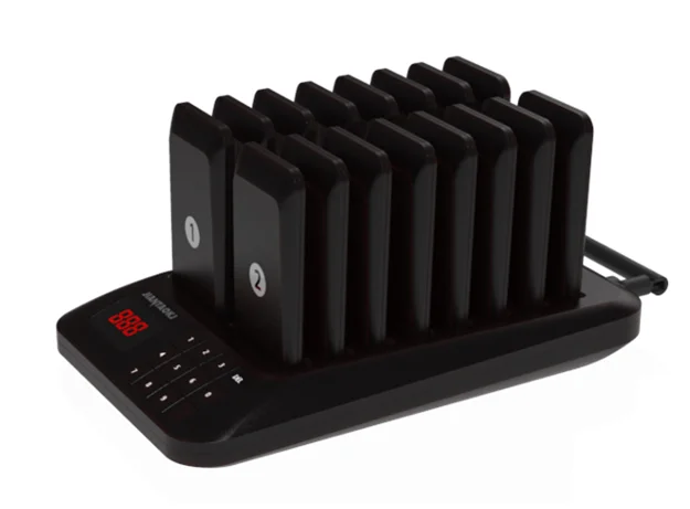 Jiantao Vibrating Long Range Wireless Queue Number Pagers System for Restaurant Hotel