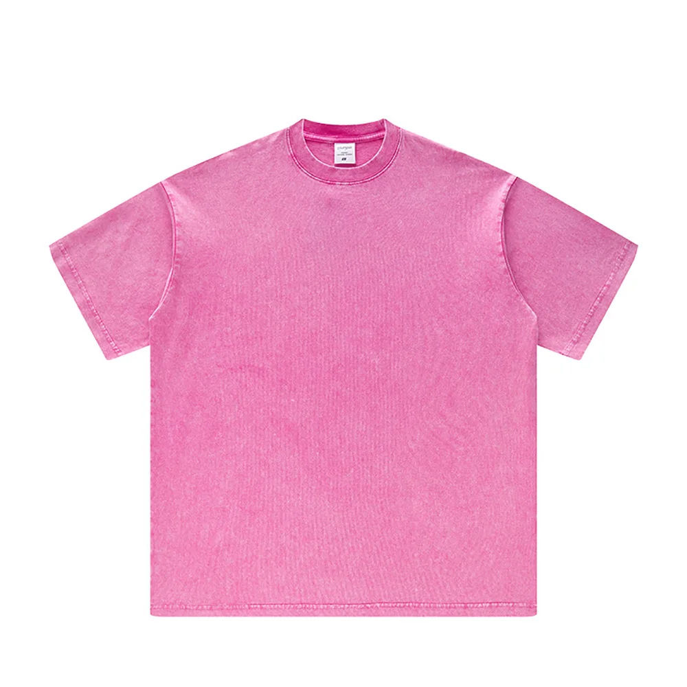 Wholesale Mens Streetwear Tees Cotton Loose Fit Tee, 90s