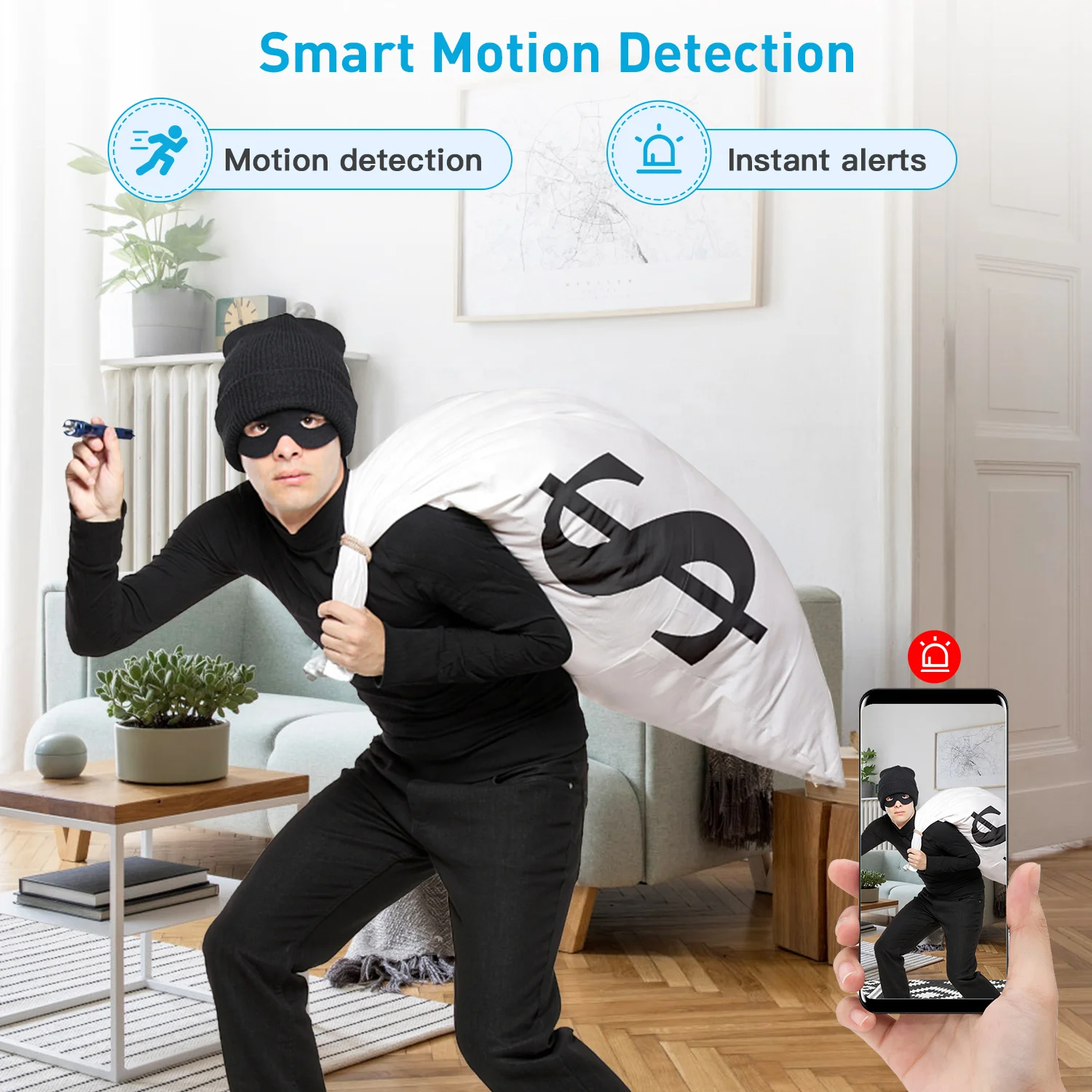 R10 Same Series Mini WiFi Camera Wireless HD 1080P Indoor Home Security Nanny Camera