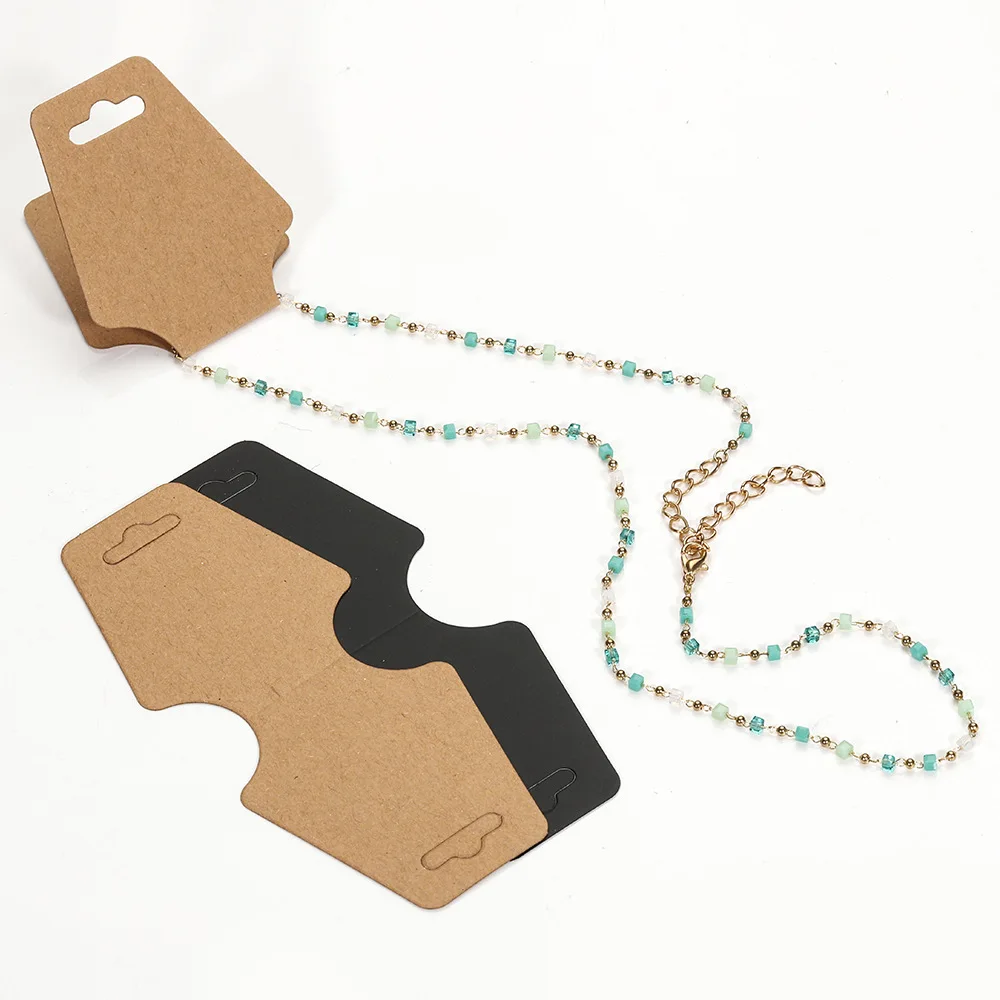 Custom Paper Cardboard Jewelry Packaging - Earring Holder Cards