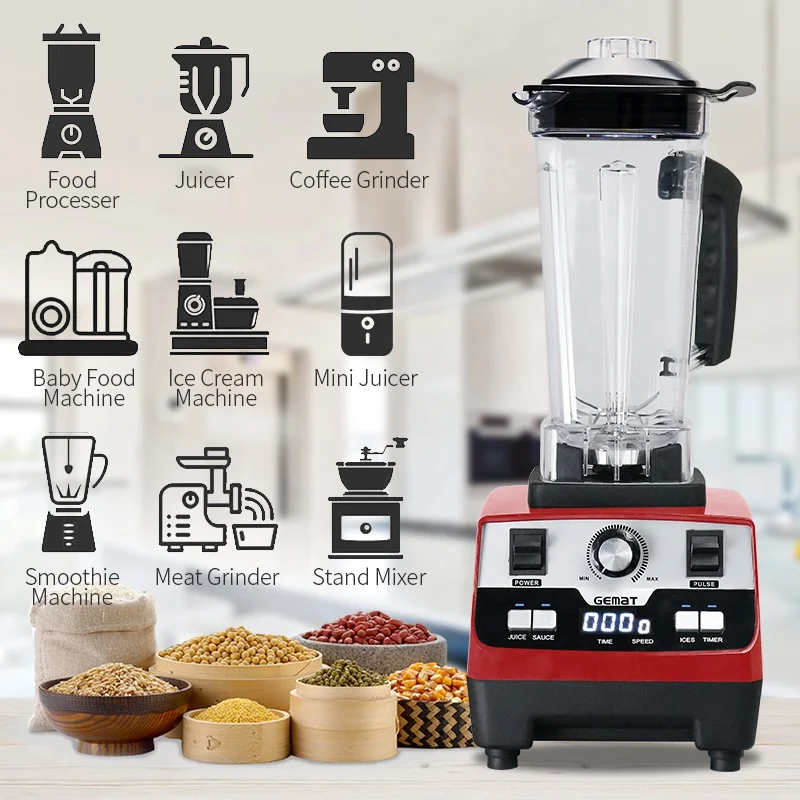 Food Processor Imported Juicer Mixer Grinder High Power Food