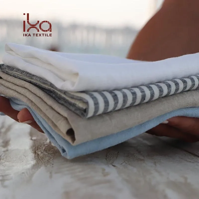 Various Colors Vintage Classic Washed Weddings Kitchen Handmade Natural Linen Table Napkin Cloth