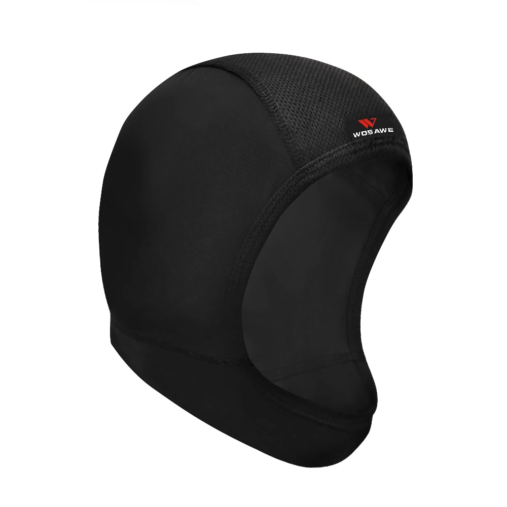 WOSAWE Motorcycle Helmet Inner Cap Breathable Moisture Wicking Quick Dry Headwear Men Cycling Racing Hat Face Cover