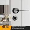 Steel gray A08-025 (note left and right opening)