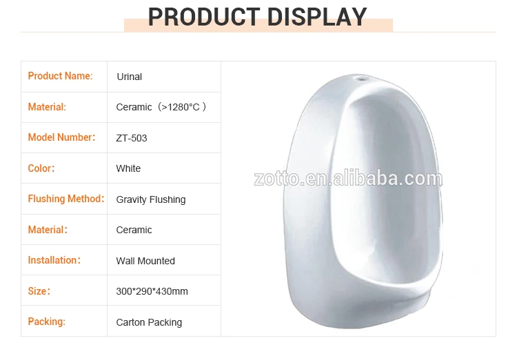 Top Quality  Wall Hung Sanitary Ware Male Urinals Home Washroom Ceramic Urinal Sensor Toilet for Wholesale