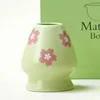 Light green tea spoon applique