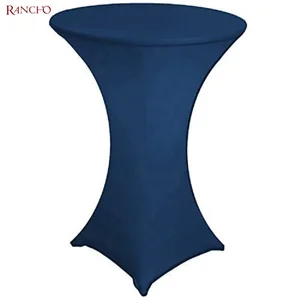 Hot Sale Universal Size Spandex Table Cover With Super Stretch Table Cover for Wedding Banquet