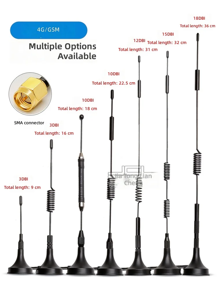 In Stock LoRa 433 MHz Small Suction-cup Antenna High-gain Omnidirectional Wireless Modules No Modem Function From China