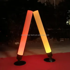 Colored Led Tube Ip65 Waterproof Led Tube RED BLUE GREEN YELLOW Led Color Tube Light with Base