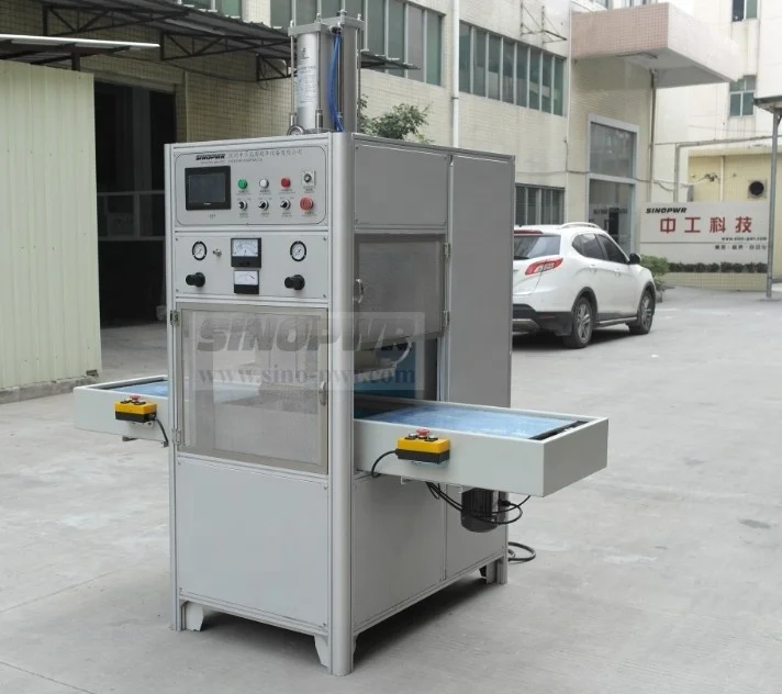 High Frequency Transparent Plastic Folding Box Plastic Sealing Machine