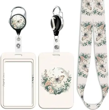 Wholesale Custom Pattern Printing Retractable Durable Neck Lanyard, Beautiful Heat Sublimation Certificate Phone Lanyard
