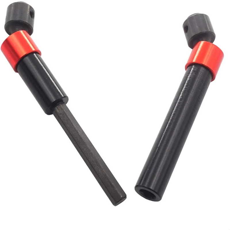 2pcs 1/10 for Trx4 Trx-4 324mm Wheelbase Rock Crawler Metal CVD Upgrade Parts Front Rear Drive Shaft