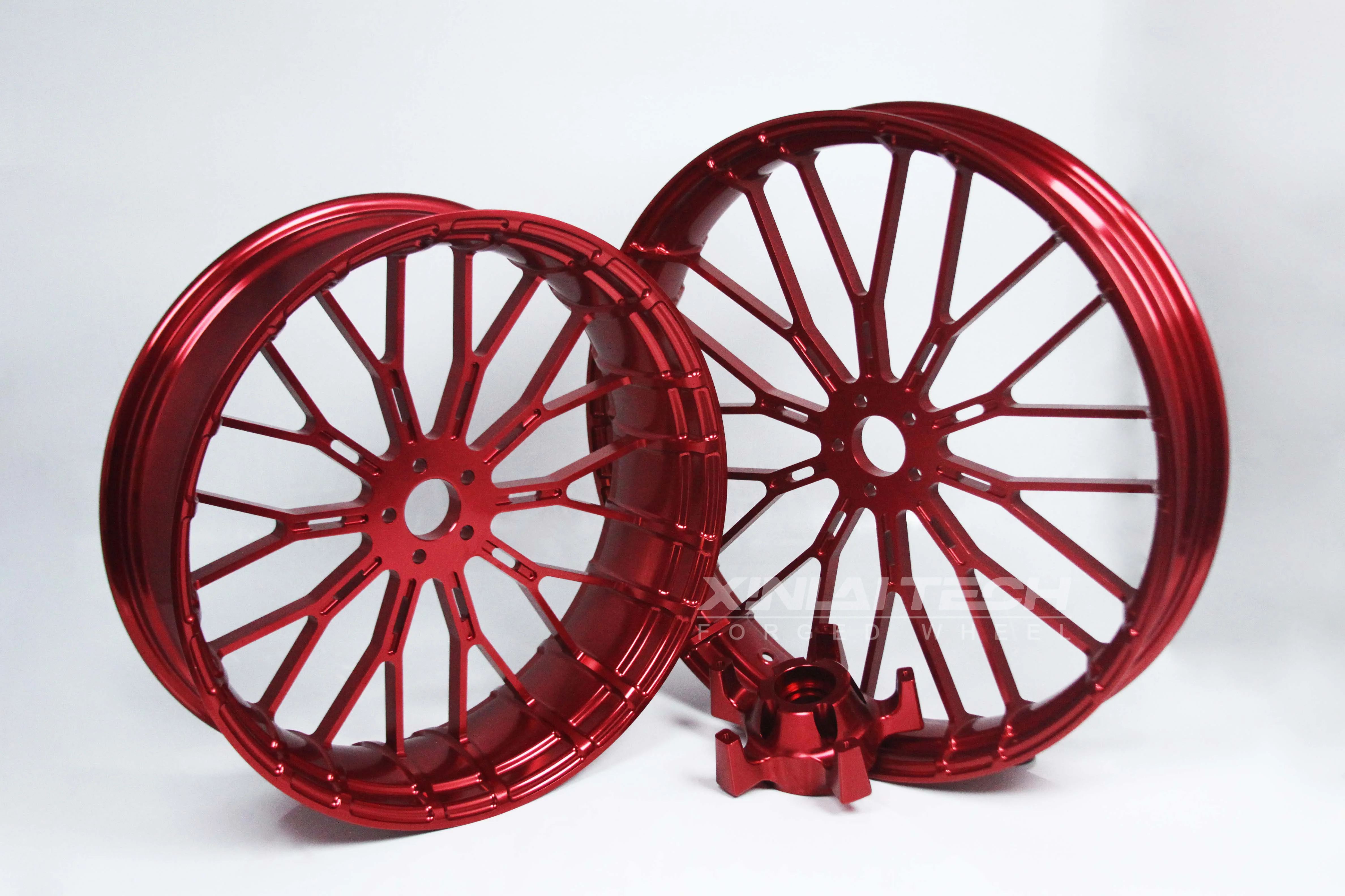 XL Anodized Custom Forged Cruiser Motorcycle Wheels for Indian Springfield 6061-T6 Alloy Aluminum Motorcycle Wheels