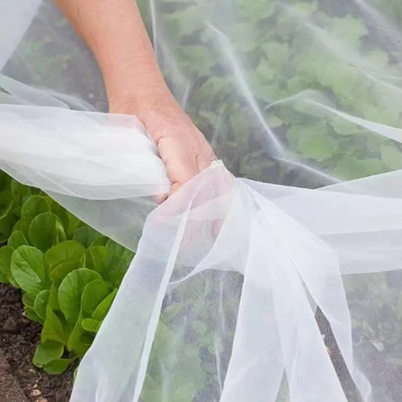Insect Net Fine Mesh Crops Protection Netting Mosquito Bug Barrier Greenhouse Grow Anti Bird Garden Insect Netting