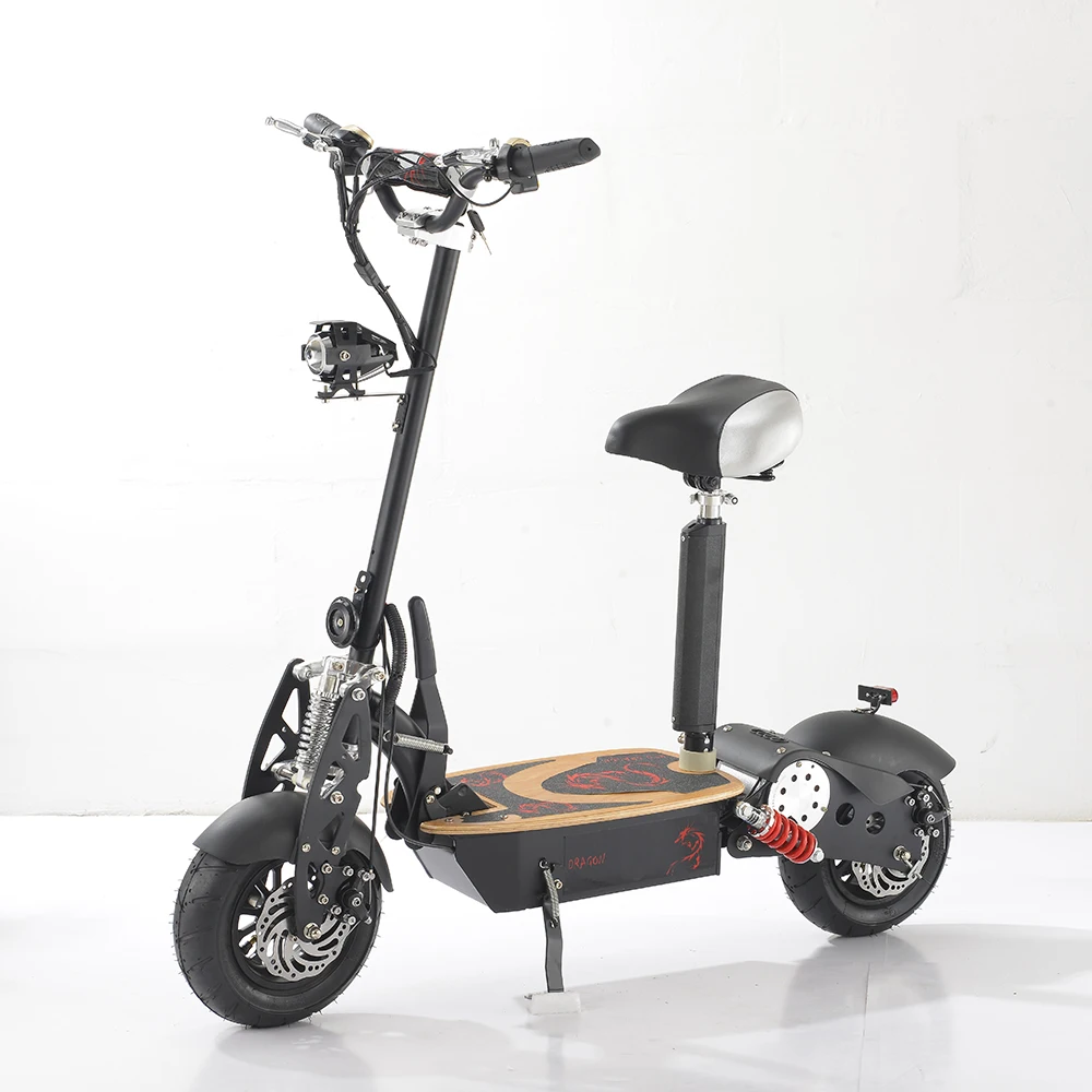 1600w foldable standing electric scooters with removable battery