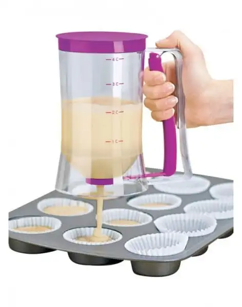 Food Grade Stainless Steel Pancake Batter Dispenser - Handheld