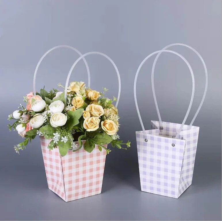 How to make Flower Arrangement in Paper Bag