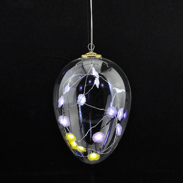 2023 Factory Wholesale Battery Operated Light Up Easter Egg Decoration For Sale