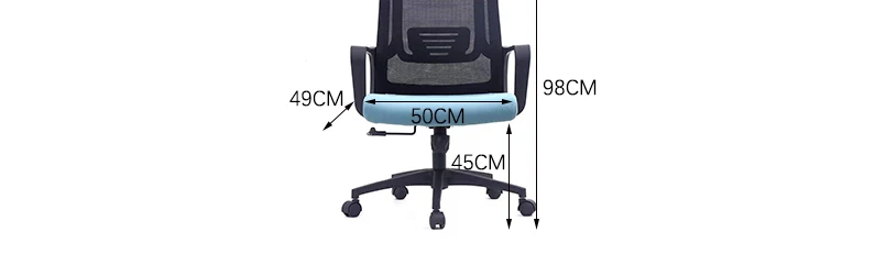 Comfortable executive swivel wheels fabric mesh furniture black rolling ergonomic office chair furniture sillas