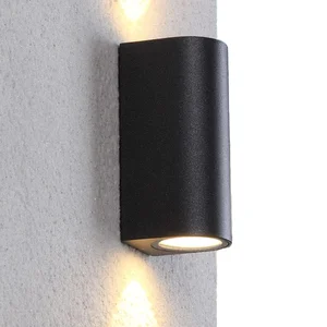 Modern Outdoor Waterproof IP65 LED Aluminum Wall Sconce 10W Adjustable Angle for Hotel Garden Porch Decor Exterior Wall