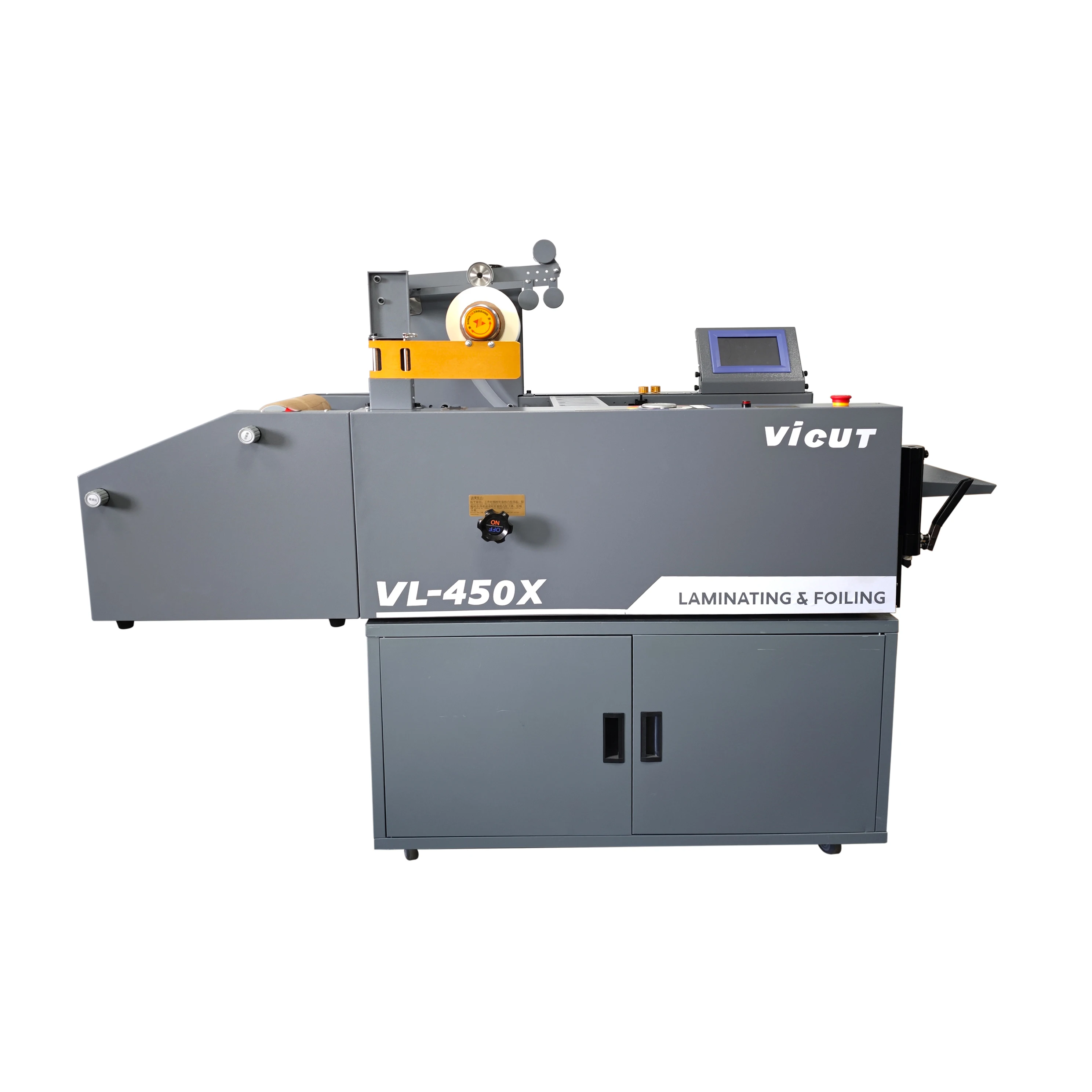Automatic Feeding Auto Slitting Cutting Double Sided Roll Film Paper Laminating Machine