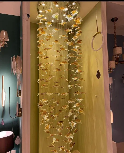 Amber Grass Chandelier 5灯 Amber Grass Chandelier 5灯 Amber Grass Chandelier 5灯