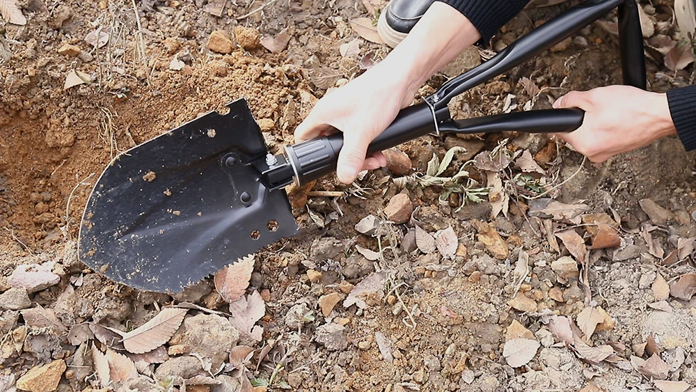 Hot Selling Outdoor Tools Heavy Duty Gardener Military Folding Shove