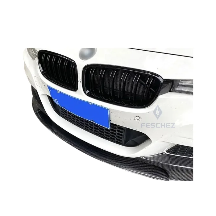 Mp Style Front Lip Front Splitter Bumper Carbon Fiber For Bmw Series