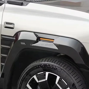 For Equation Leopard8-wheel Arch Widening Kitblackened Door Panel Decorationwide Body Kit Exterior Decoration Modification Parts