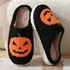 Black pumpkin head