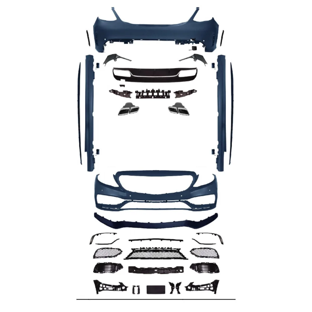 Factory Supply Aftermarket Modification for Benz W205 C205 2015-2018 Upgrade to 16C63 2015-2021 BODY KITS