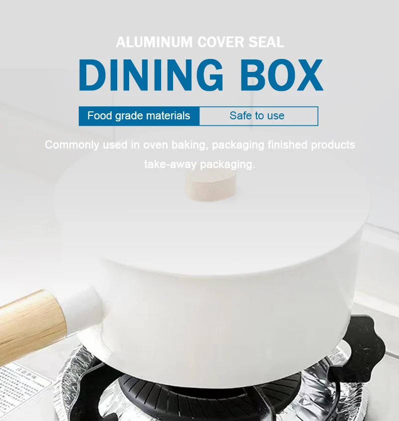 Household Round Aluminum Foil Gas Stove Pad Paper,Used In The Kitchen