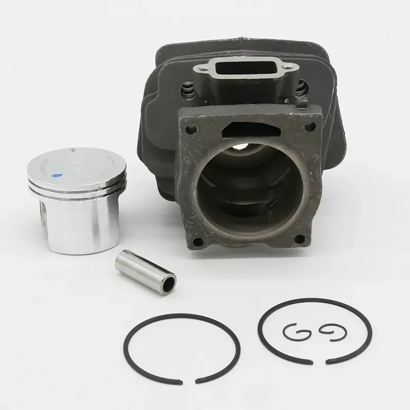 MS382 Cylinder Block Assembly of Chain Saw  52mm Cylinder Piston Pin Rings Circlips Kit for Stihl MS382 Chainsaw