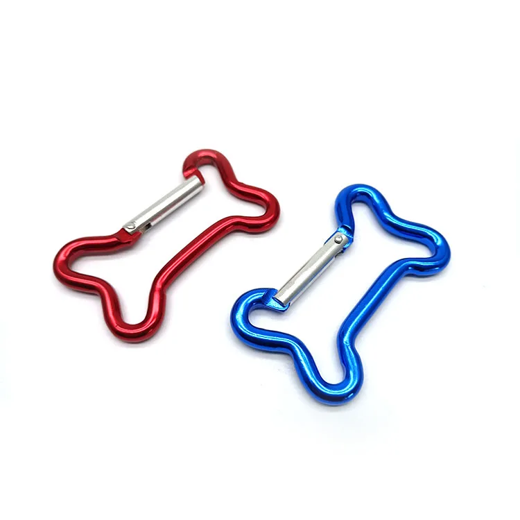 Carabiner Bone Shape Aluminum Backpack Water Bottle Buckle Multi-function Carabiner Outdoor Accessories Backpack Buckle