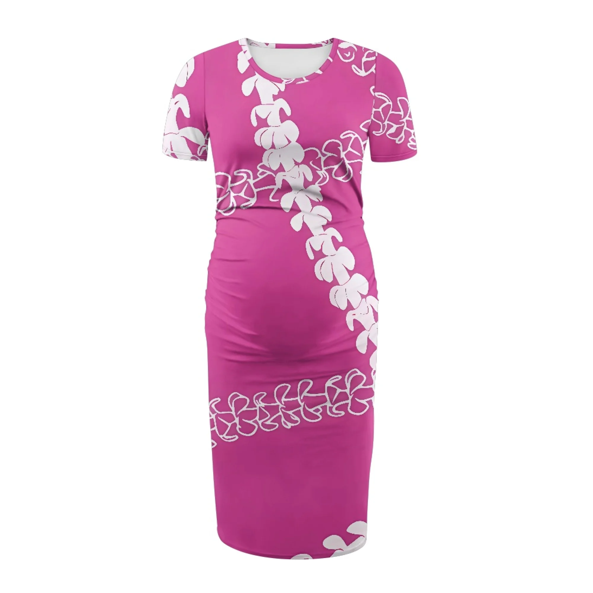 strapless open back dress The Shower Smocked Maternity Maxi Dress – Ingrid & Isabel main image 0
