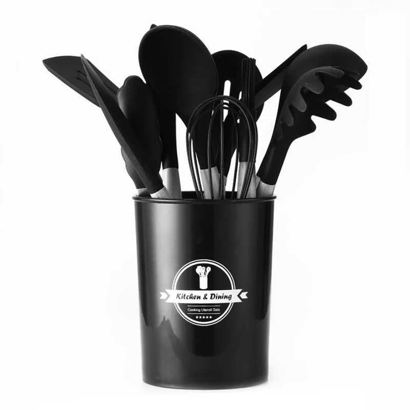 Professional Manufacture Cheap Kitchen Tools Utensil Set Silicone