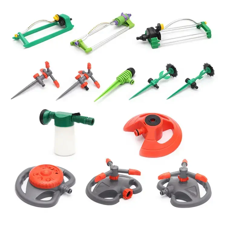 Factory Outlet Durable Multifunctional Automatic 360 Degree 3 Arm Abs Plastic Rotating Irrigation Sprinkler