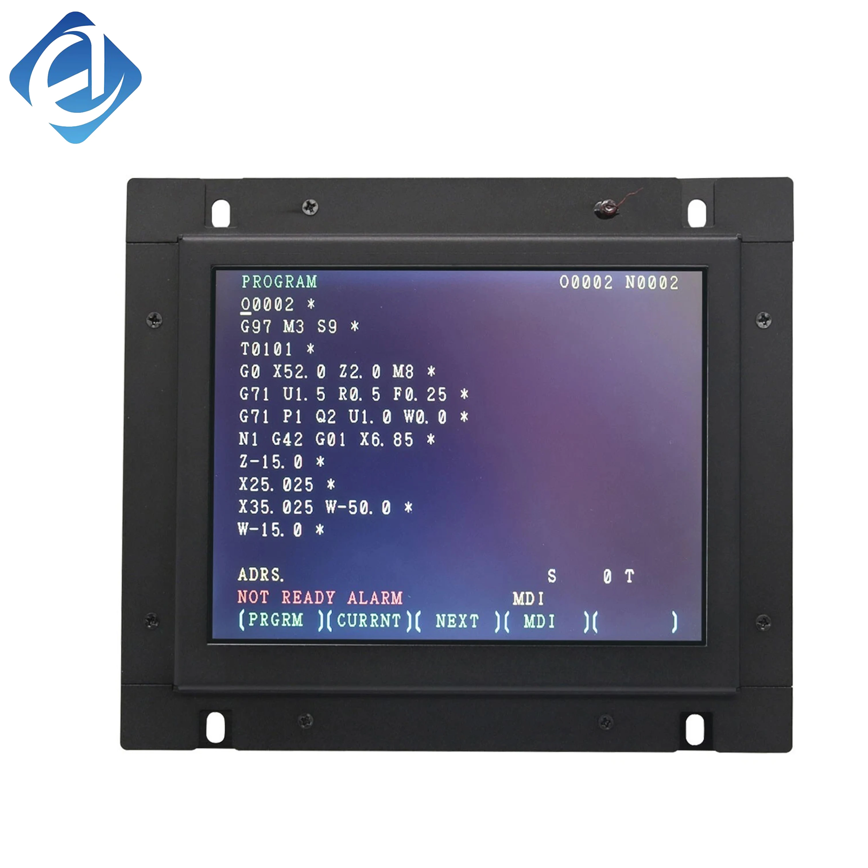 New Original A61L-0001-0095 This 9‑inch industrial display belongs to A61L series for CNC control systems. It visualizes operational data and running status for mechanical equipment.
