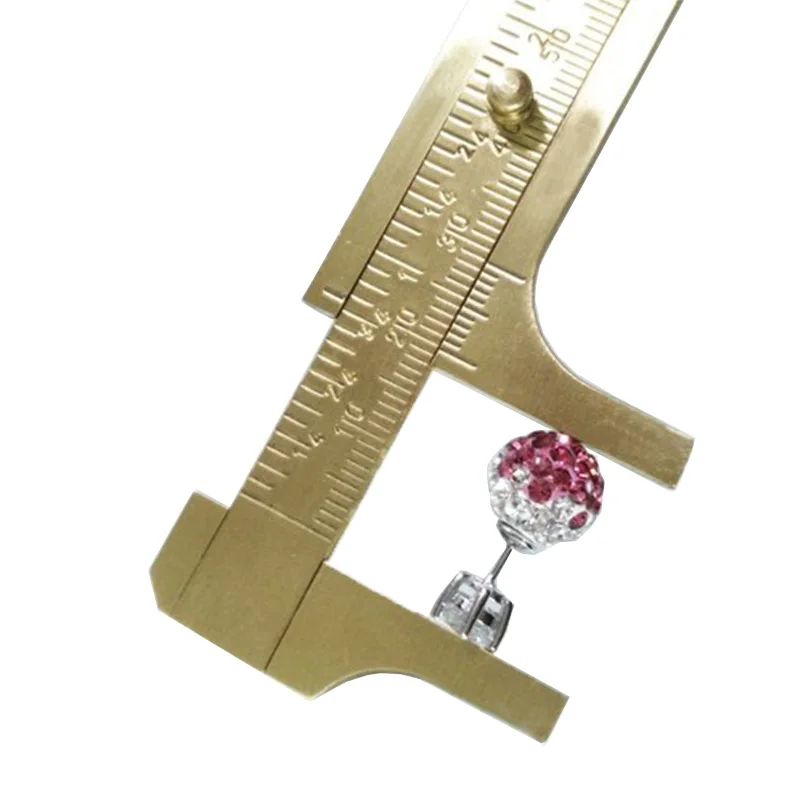 High Quality Dual Scale Measuring Gauge Mini 0-100mm Brass Vernier Caliper