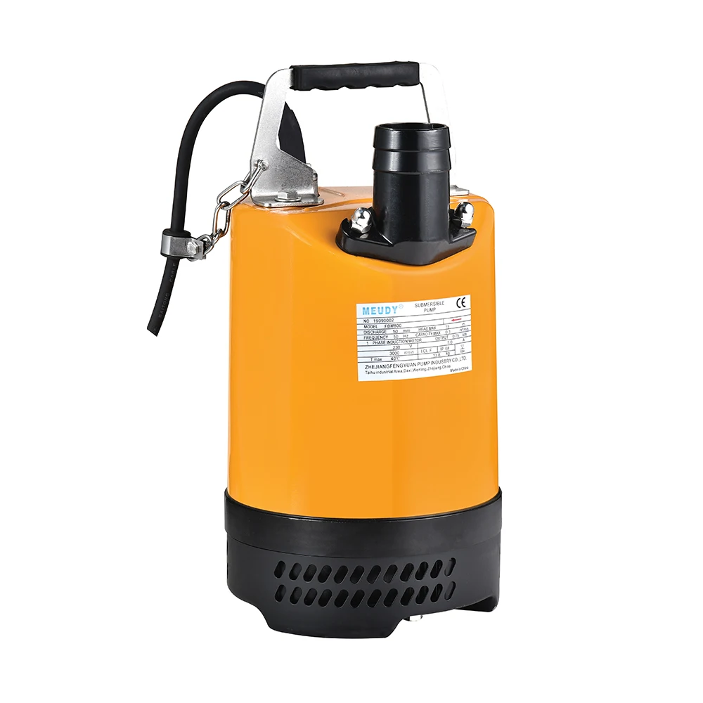 MEUDY FB Series Portable Submersible Sump Pump Customizable Cable  Length Low Clean Water Centrifugal Pumps Watering Motor