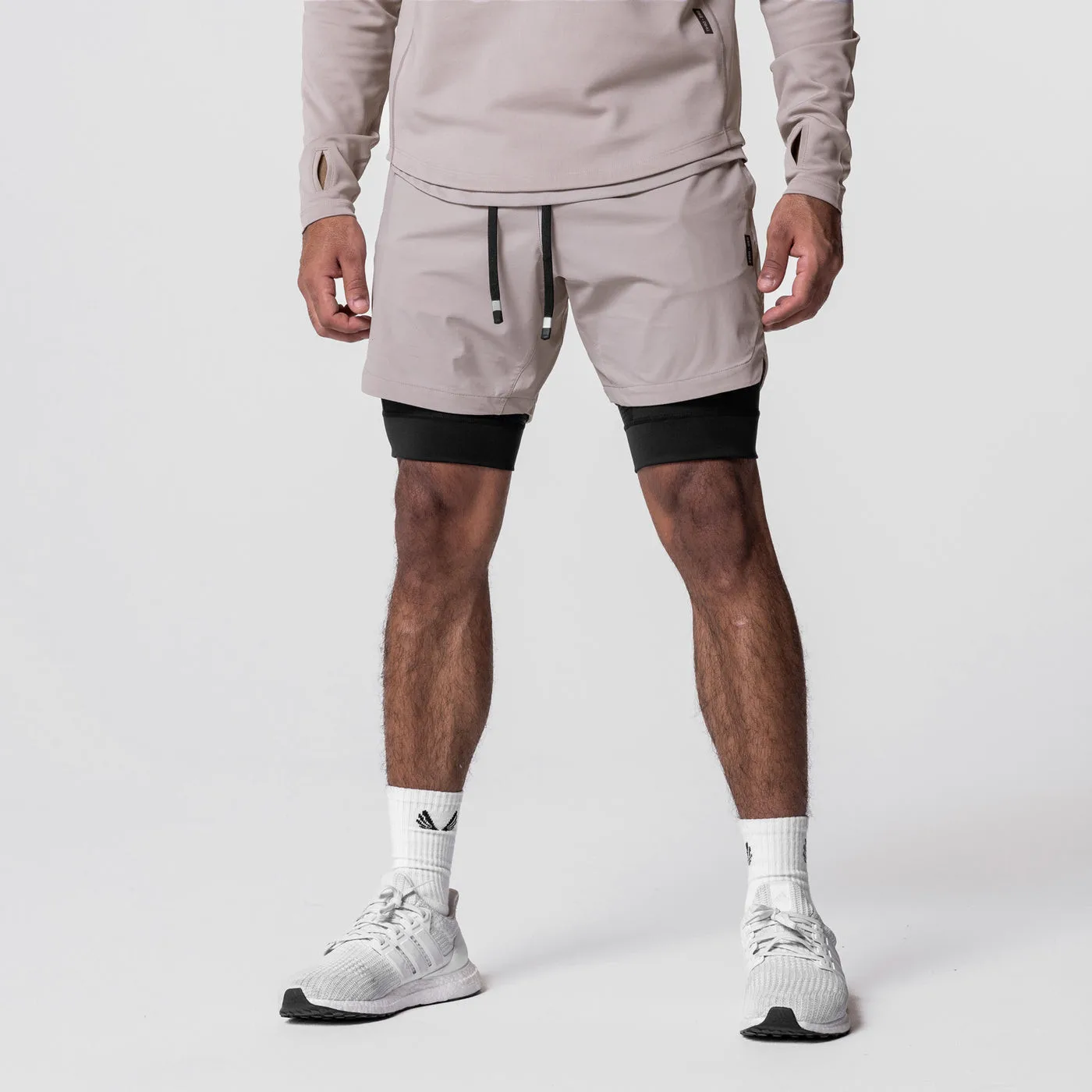 2-in-1-Lauf-Workout-Shorts für Herren in Übergröße, Fitnessstudio-Laufsport-Shorts mit Handtuchschlaufe, Fiess-Shorts mit Handytasche574_voghion.com