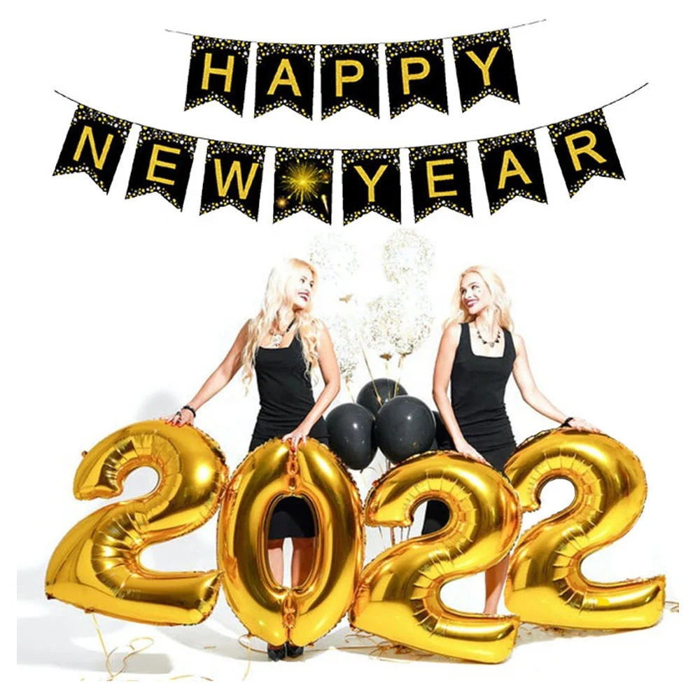 Noelle Christmas Party 2022 Happy New Year Banner And Balloons 2022 Photo Frame New Year Eve Party  Decoration Natal Noel Merry Christmas Decor Supplies - Buy Christmas  Decorations For Home Happy New Year Eve Party 2022