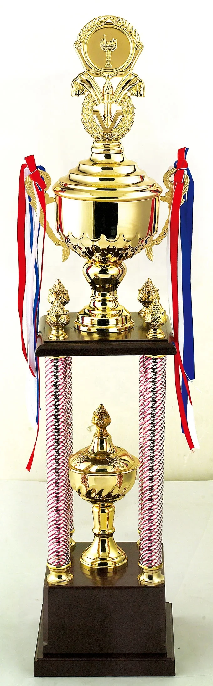Large High Quality Customize Top Grade Big Metal Trophy