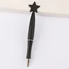 Bolígrafo tipo bala 1.0 - 12 estrellas negras de cinco puntas