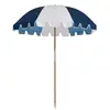 Blue and white