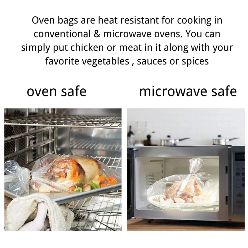 Thermal oven bags and how to use them in cooking meat