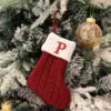 Knitted ds red-letter socks p