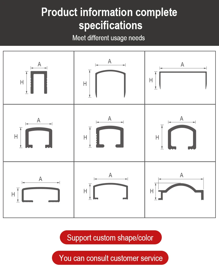 Cheap price U Shape Corners Tile Trim Metal Floor 304 stainless steel/Aluminum Alloy Edge Trim profile Tile Trim supplier